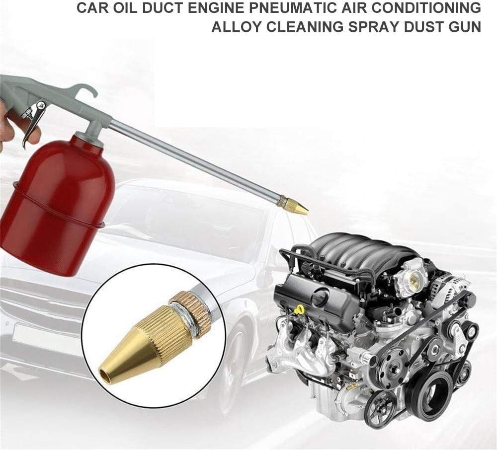Kit Nettoyage à Sec Haute Pression Riloer - Pistolet Voiture + Brosse Conique Multifonction