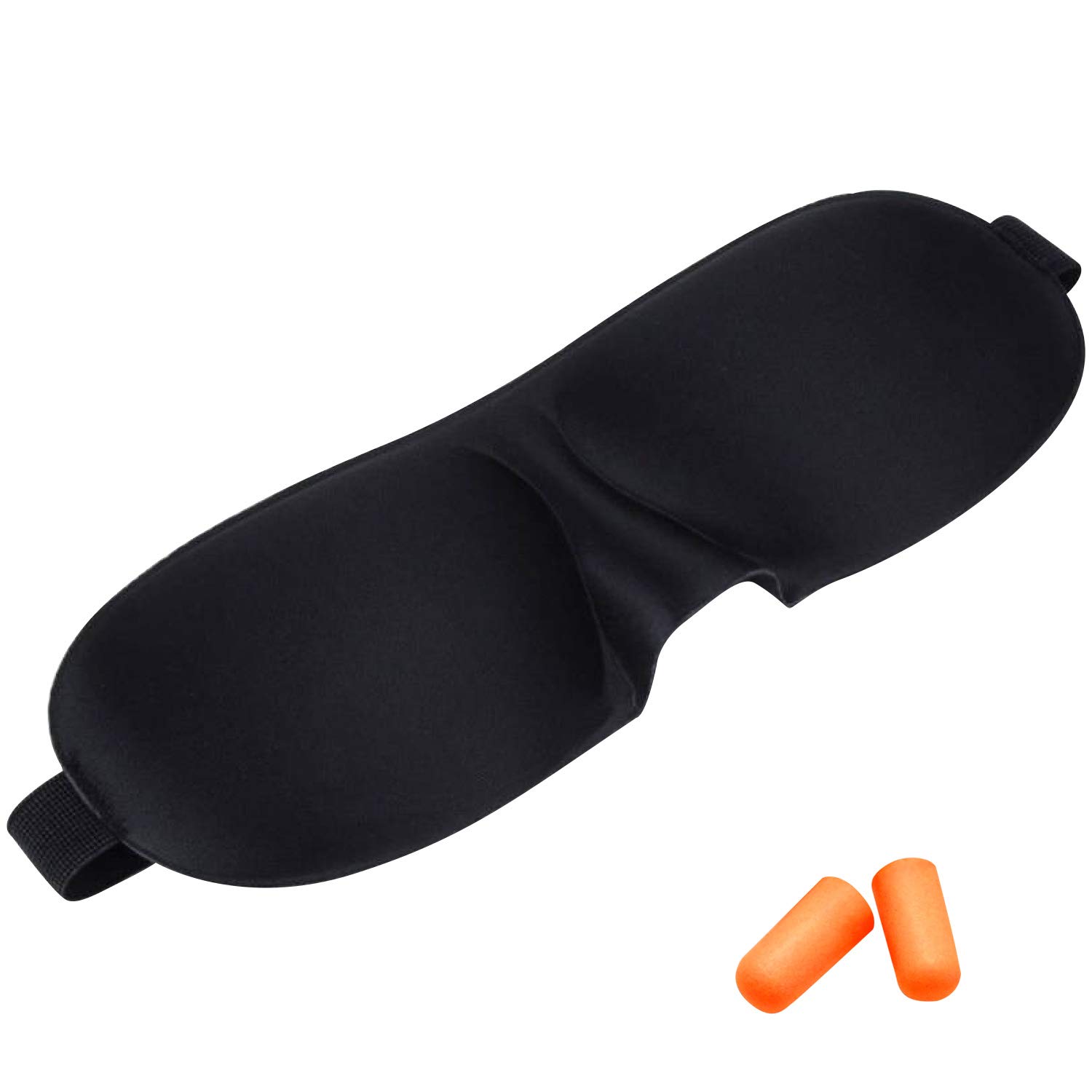 RKPM HOMES Fabric Rkpm Sleep Mask-Lightweight & Comfortable Super Soft Adjustable 3D Contoured Eye Masks For Sleeping, Travel, Shift Work, Naps, Night Blindfold Eye Shade With Ear Plug 2Pcs (B07S937X6F) Amazon Price History, Amazon Price Tracker
