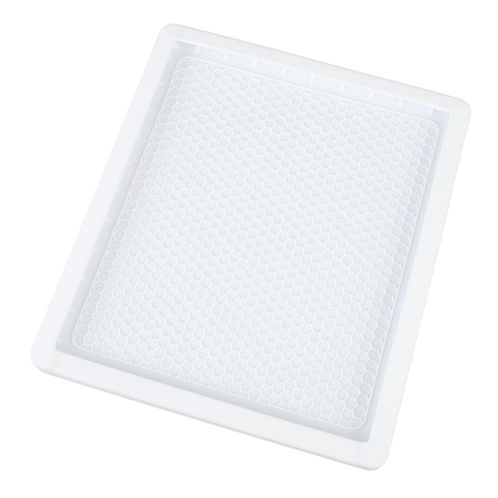 YWBL-WH Beehive Heat Dissipation Silicone Satellite Protective Cover Dish Antennae Protector with Flexible, Easy Installation and Removal for Mini Accessories