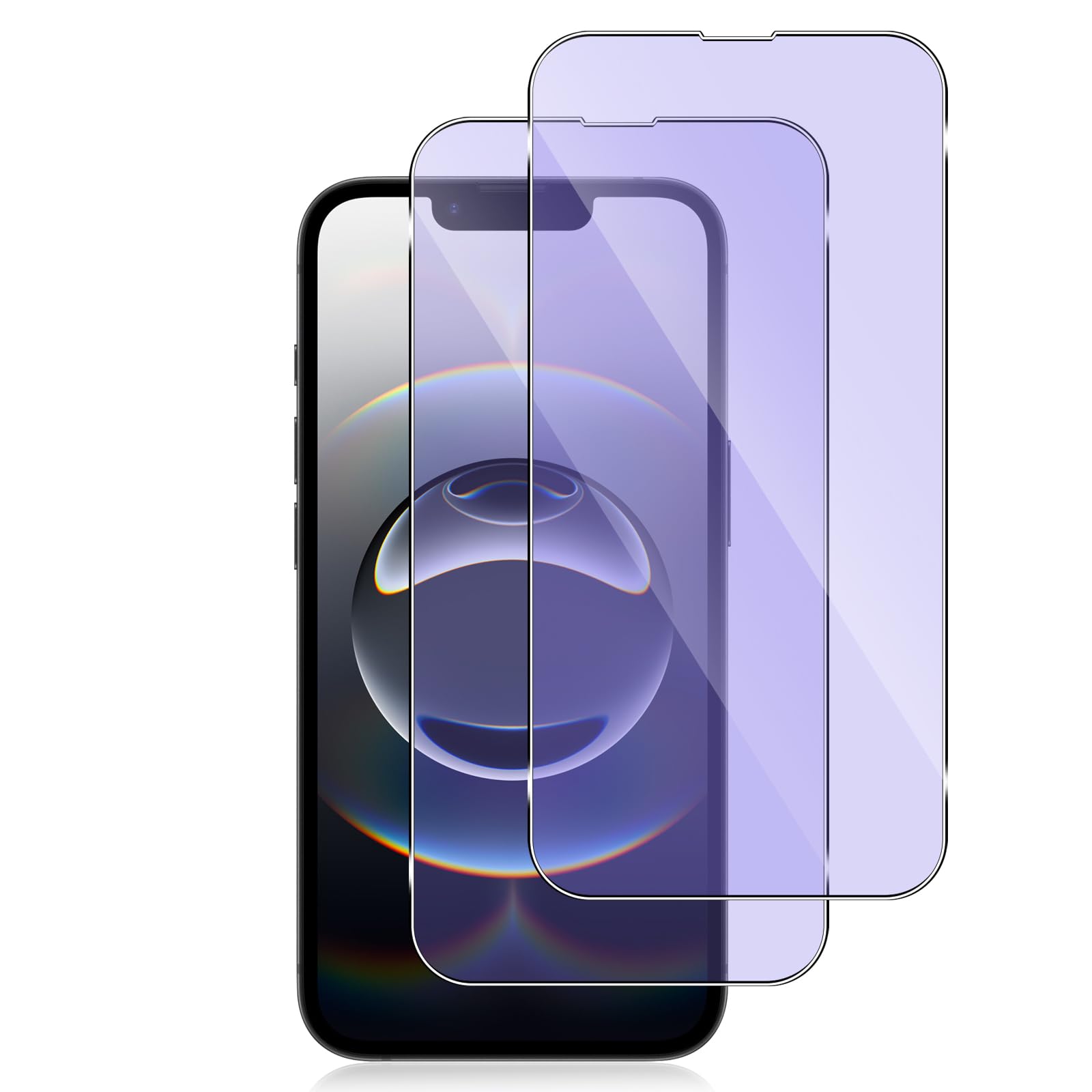 Panzerglas Schutzfolie Für IPhone 13 Pro Max / 14 Plus – Blaulichtfilter, 9H+ Härte, 2 Stück
