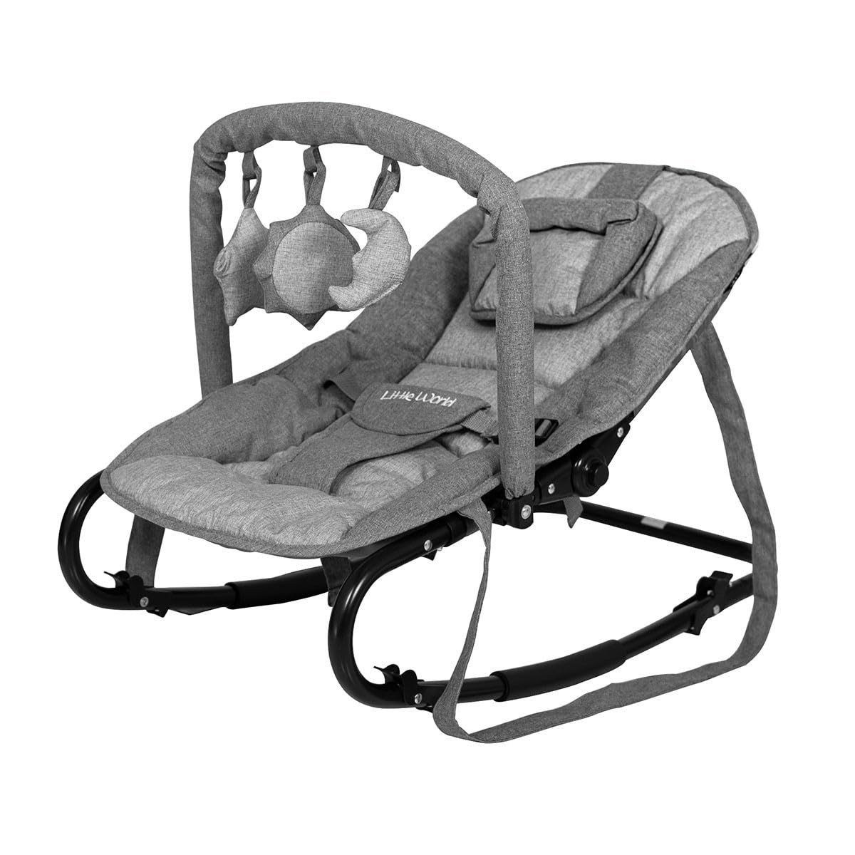 Little World Dondolo Starwing grigio scuro