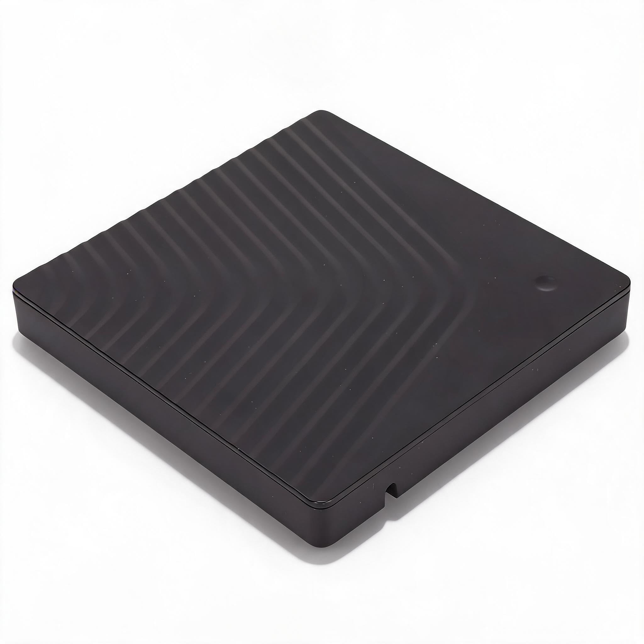 Zunate Laptop External DVD Drive Enclosure, USB3.0 CD ROM Optical Player Drive Box, 5Gbps High Speed Transfer for 12.7mm/9.5mm S ATA DVD RW Drive (Black)-image-34