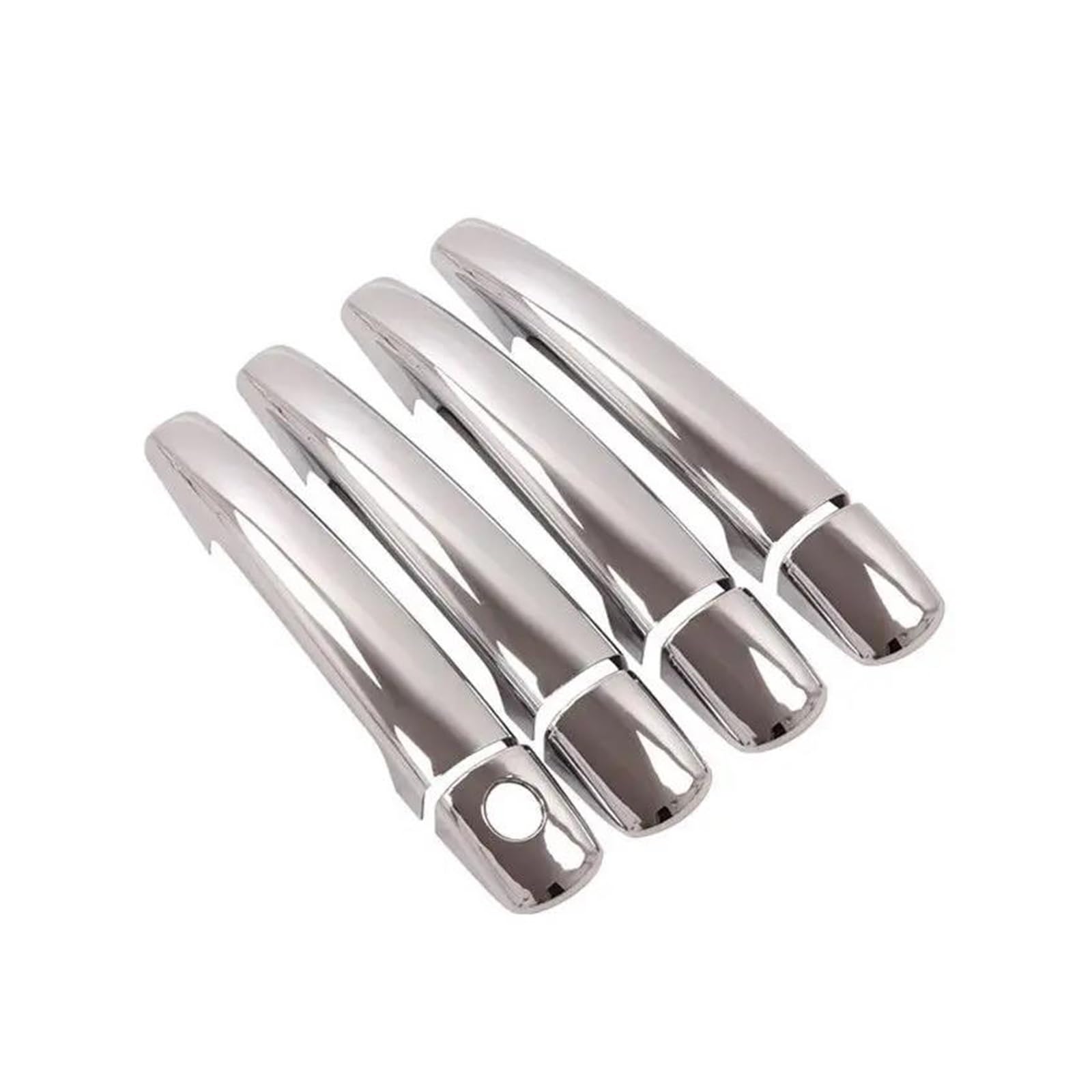 Mtvtfecewg Silver 4 Door Car Door Handle Cover For Citroen Ds3 2009 2010 2011 2012 2013 2014 2015 2016 2017 2018 2019 (Silver 4 Door)