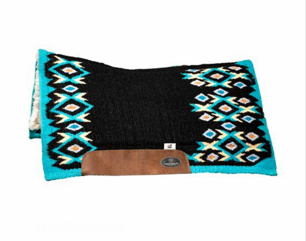 CSF Westernpad Black Edition, Schafwolle, 79 cm lang (Pacific)