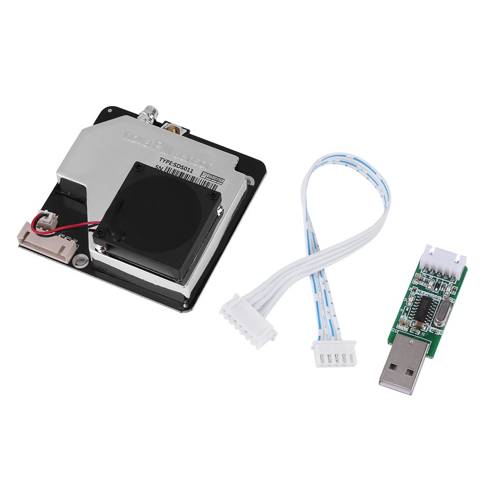 PM2.5 PM10 High Precision Air Particle Detector Dust Sensor Detector ...