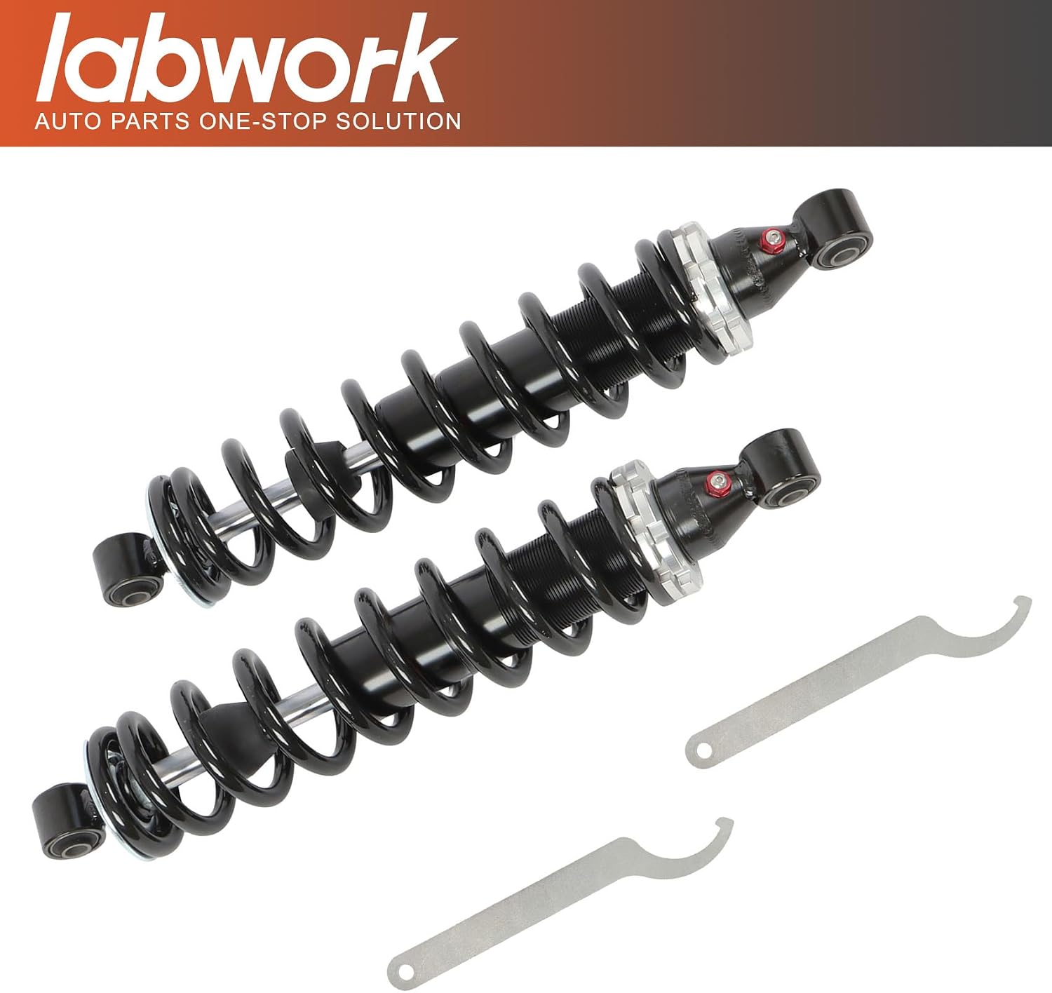 A Pair of Rear Shock Replacement for Yamaha Grizzly 660 YFM660 4x4 2002-2008 Replacement for 5KM-22210-00-00 5KM-22210-20-00