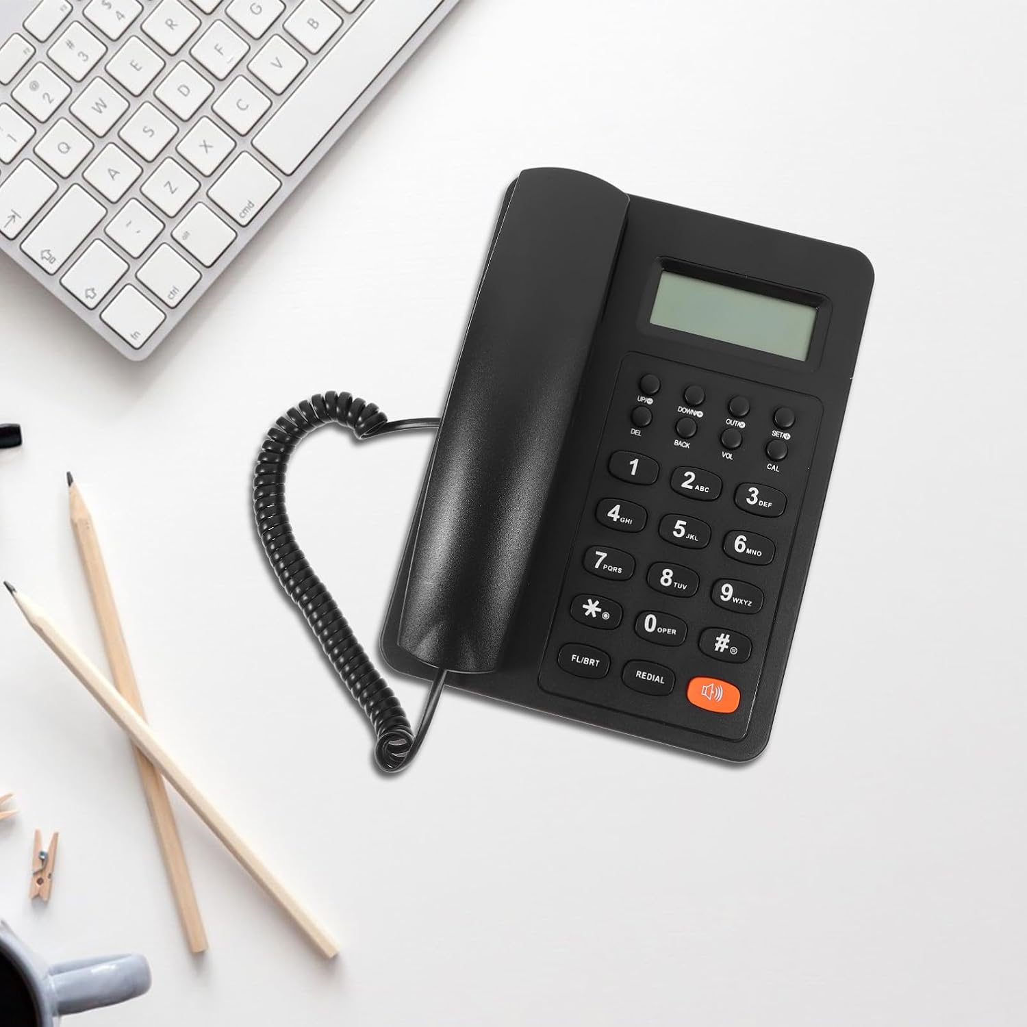 Desk Phone with Large Screen and Sound Quality for Office