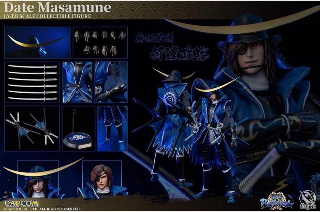 ROCKET TOYS ROC-001 戦国BASARA 伊達政宗 1/6 戦国BASARA 伊達