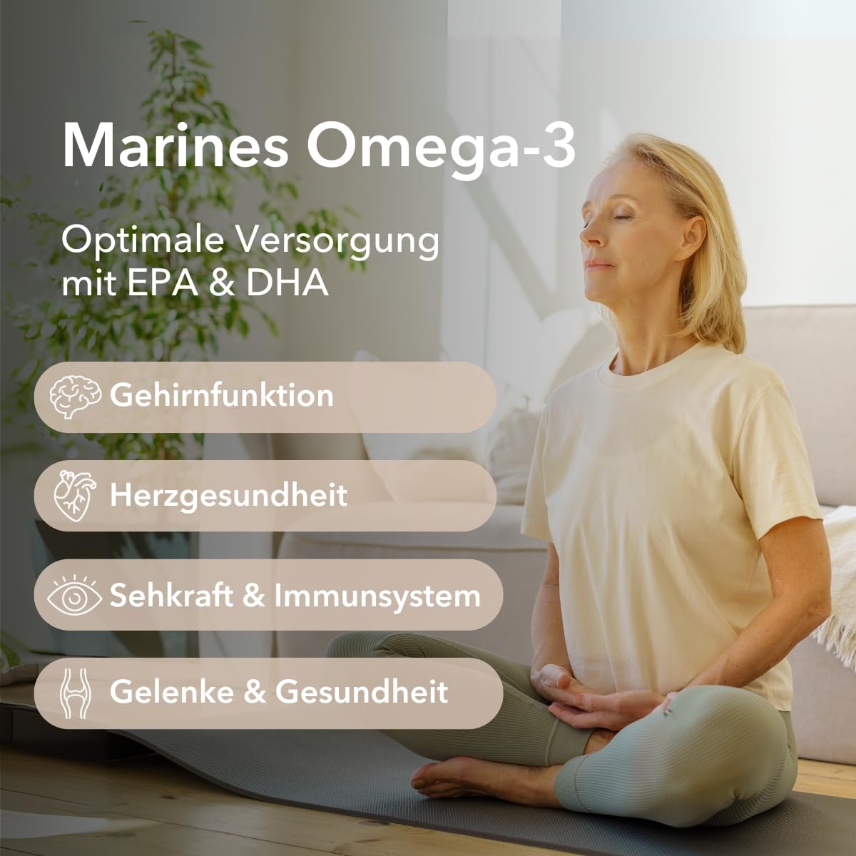 Medicom Nobilin Huile de Krill Omega 3 Plus, Acides gras oméga-3 de haute qualité, EPA & DHA, Astaxanthine, 500 mg Huile de Krill Antarctique, Licaps Licaps sans odeur - 60 gélules