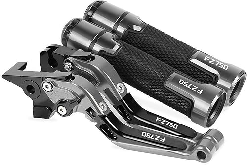 Miniatura 7 de Motocicleta para Y&AMAHA FZ750 1985 1986 1987 1988 Frenos de motocicleta Barra de acoplamiento Freno de mano Palancas de embrague de freno de mano