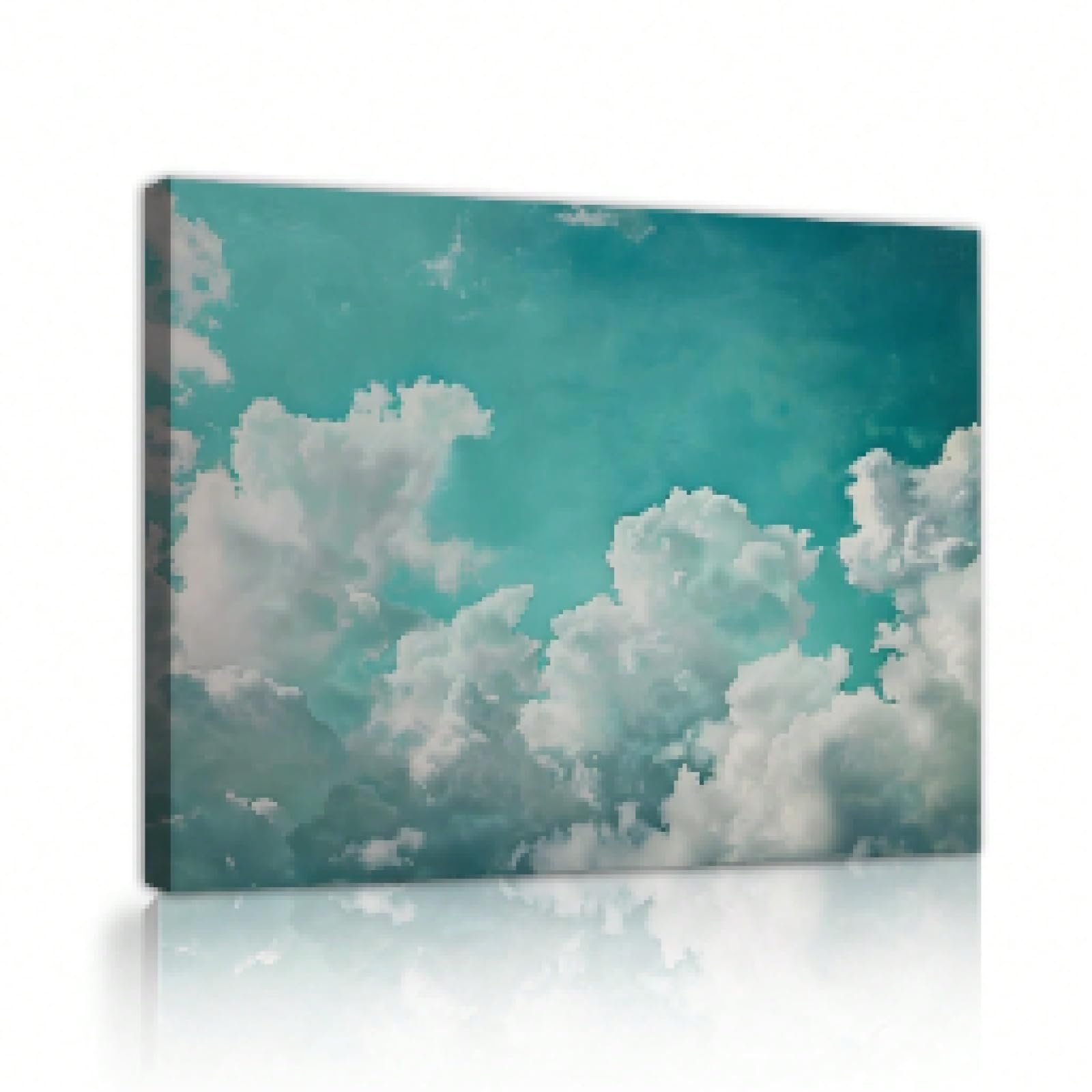 Affiche temps ensoleille impression de qualite avec cadre 50x70cm XINBAO - 8