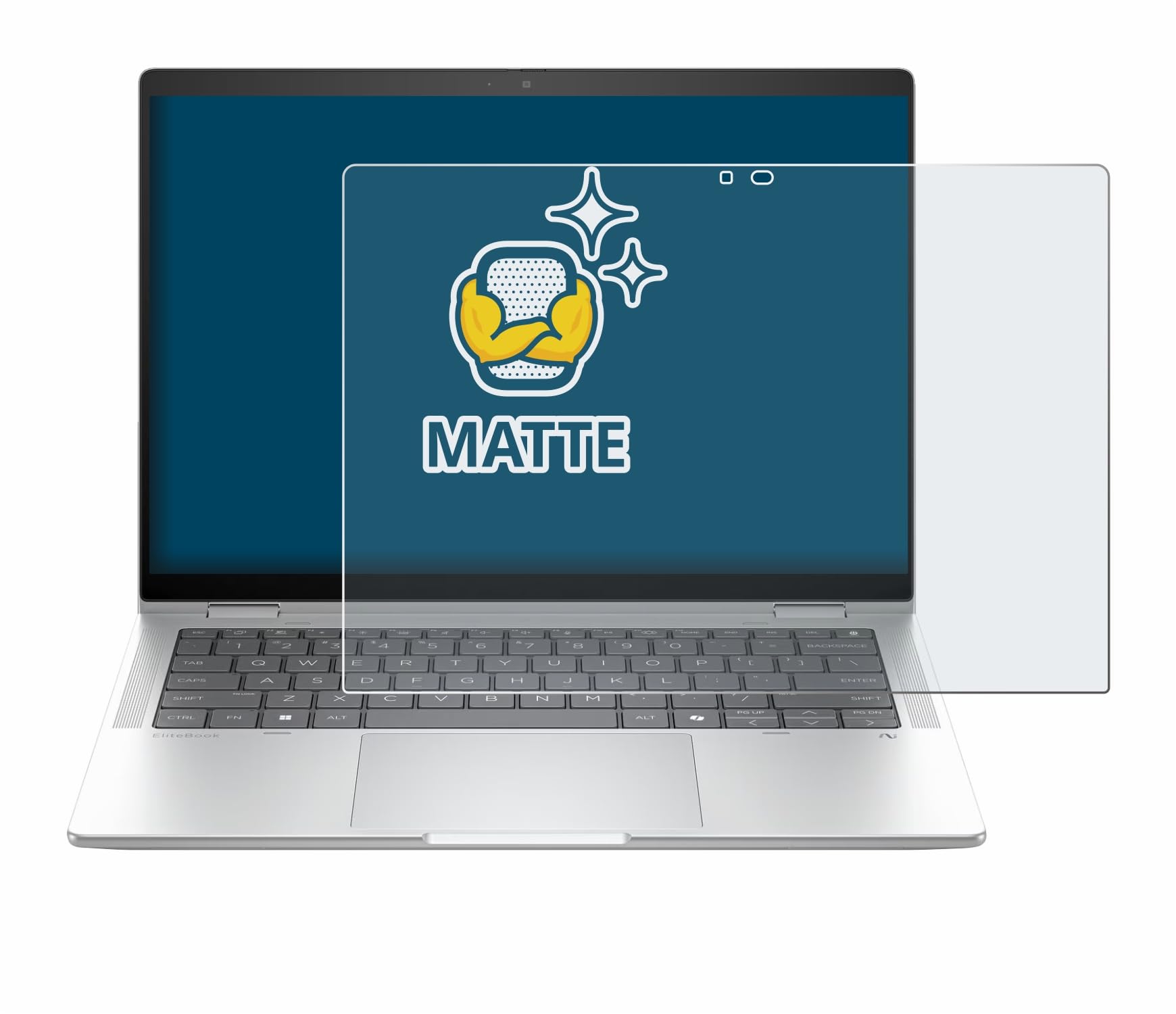 BROTECT Protector Pantalla Anti-Reflejos para HP EliteBook X Flip G1i 14" Película Mate Anti-Huellas