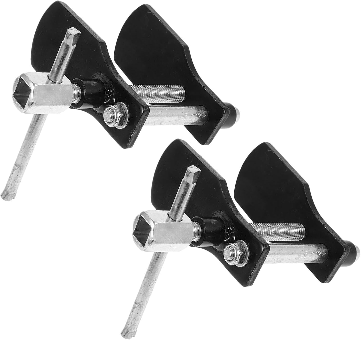 HANABASS 2pcs Disc Brake Caliper Compression Tool Set, Piston Compressor and Brake Pad Spreader for Car and Motorcycle Automotive Repair Maintenance