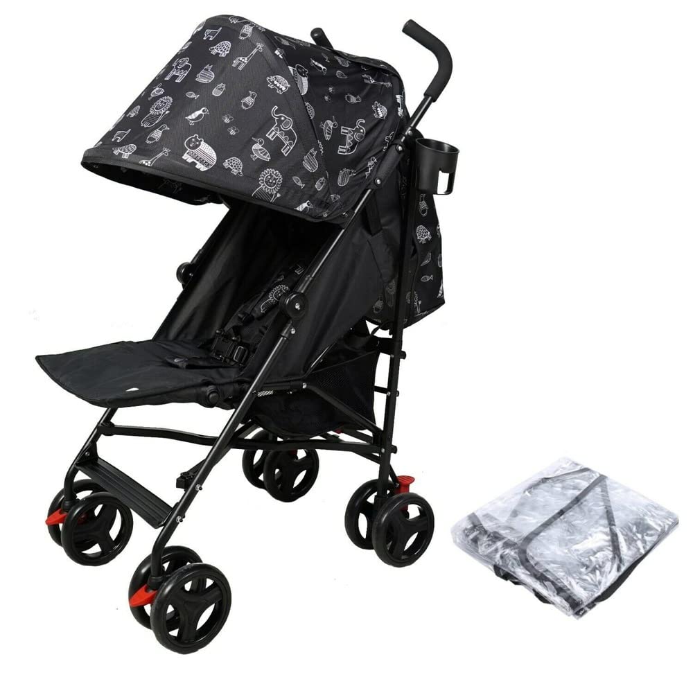 lightweight stroller with cup holder