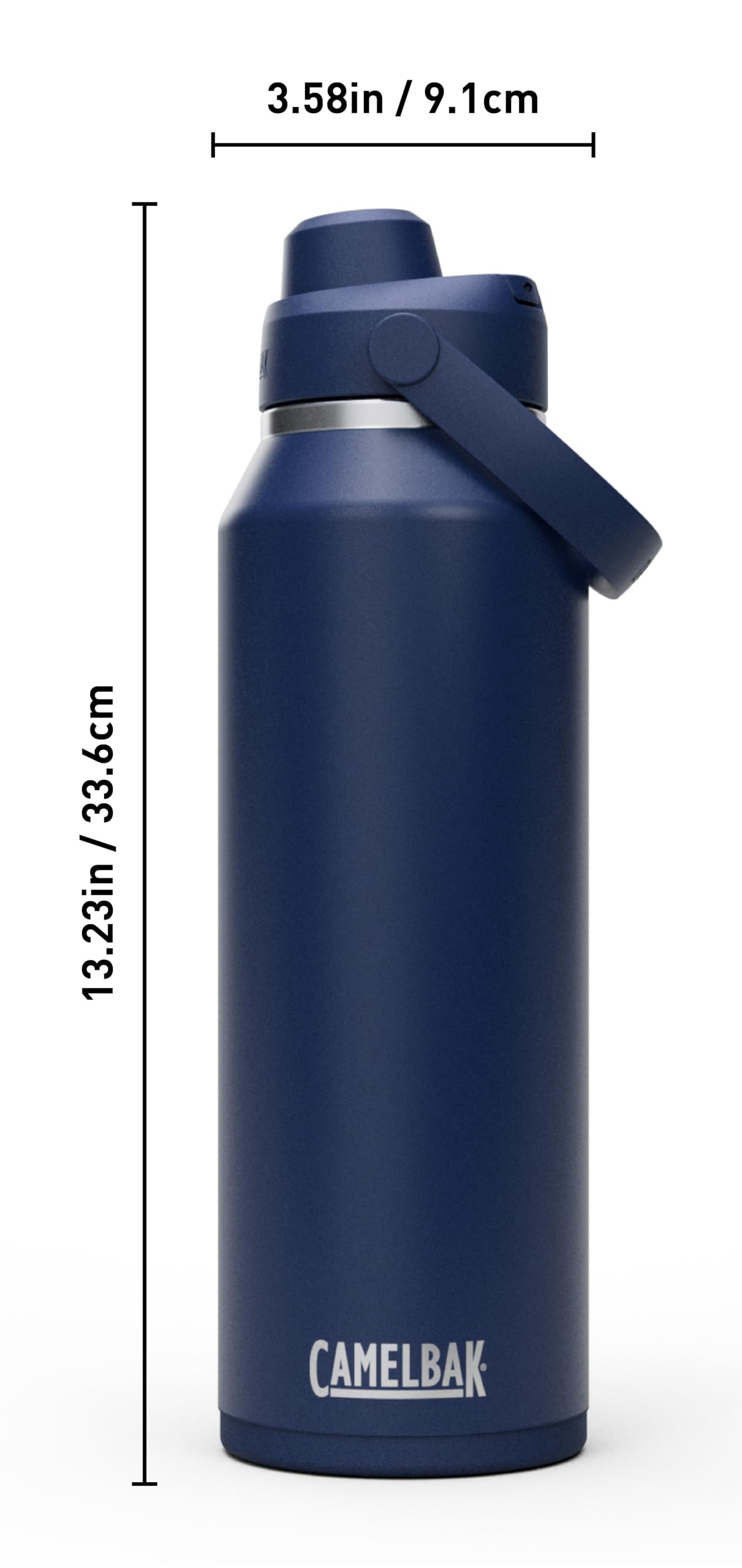 Camelbak THRIVE CHUG VSS 1.2L - sports bottle - vacuum insulated stainless steel - for extreme hydration - Navy, size: OS - Image 3