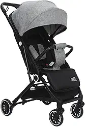 Carrinho de Bebê Passeio Vira Berço NIVI Maxi Baby (Cinza)