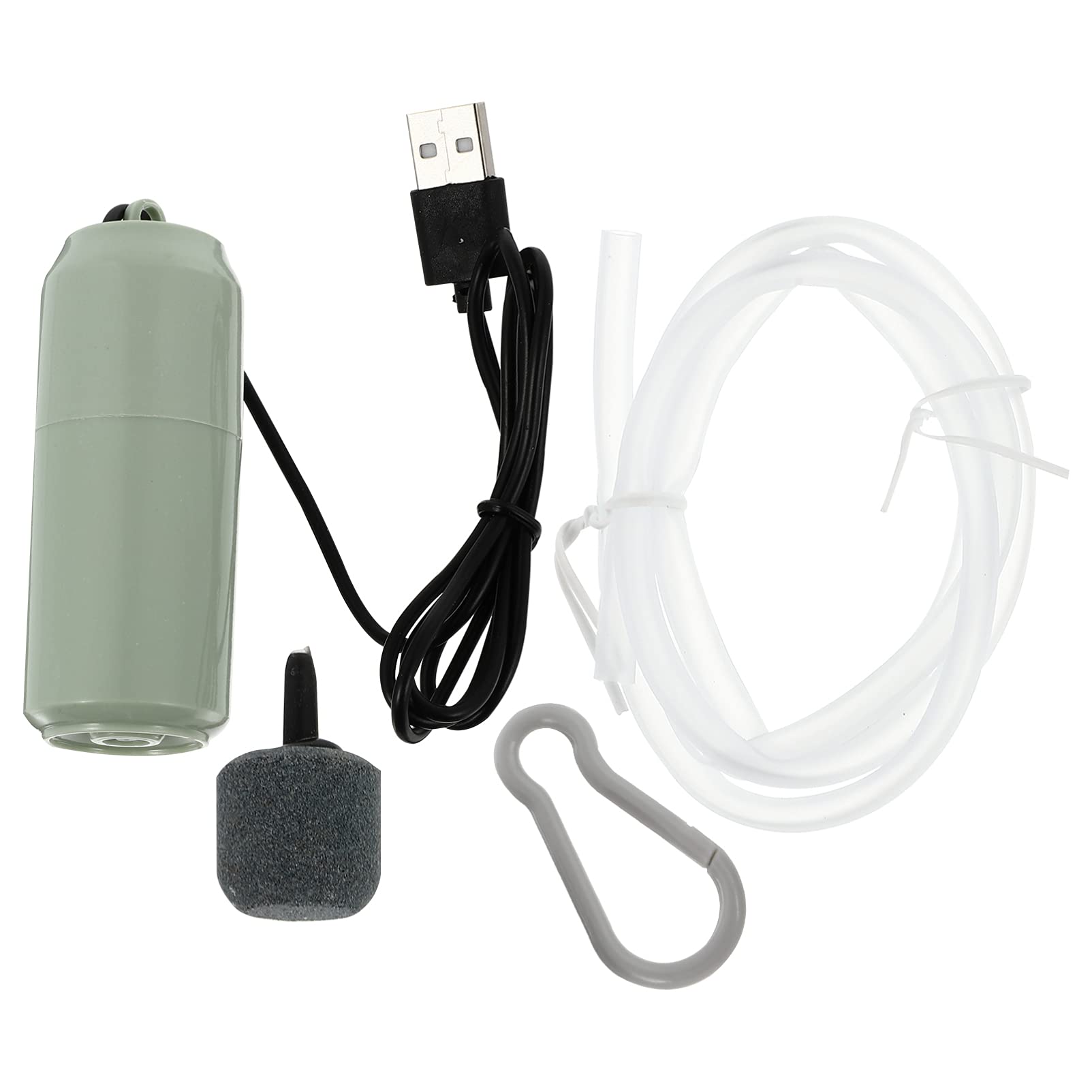 ULTECHNOVO Mini Acuario Bomba de Aire USB Tanque de Peces Bomba De Aireador de Aire Acuario Bomba de Oxígeno