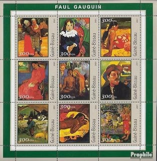 Guinea-Bissau 1642-1650 Sheetlet 2001 Picasso-Paintings (Stamps for Collectors) Painting