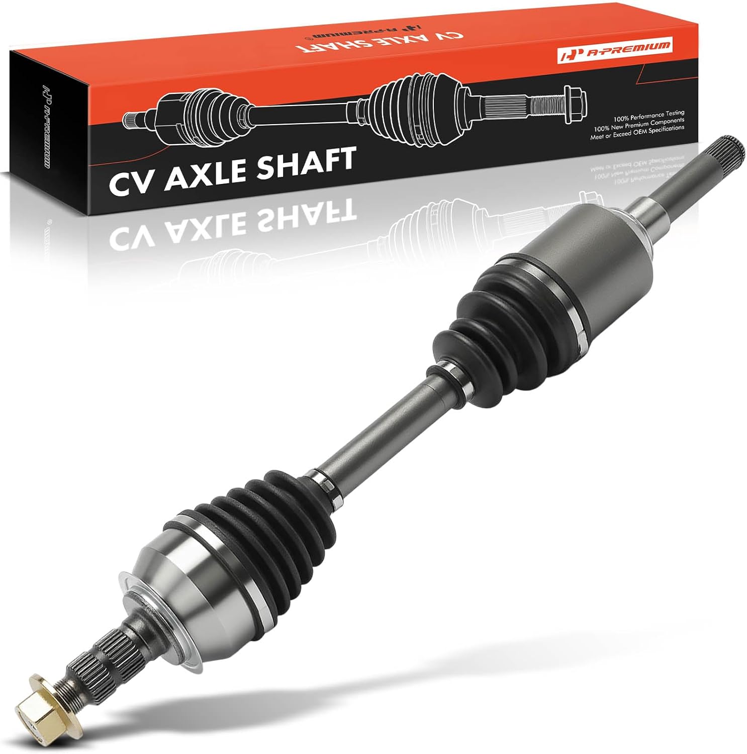 A-Premium CV Axle Shaft Assembly Compatible with Chevrolet Malibu 2013-2015, Impala 2014-2019 & Buick LaCrosse 2010-2016, Regal 2011-2017 Automatic Transmission, Front Left Driver Side