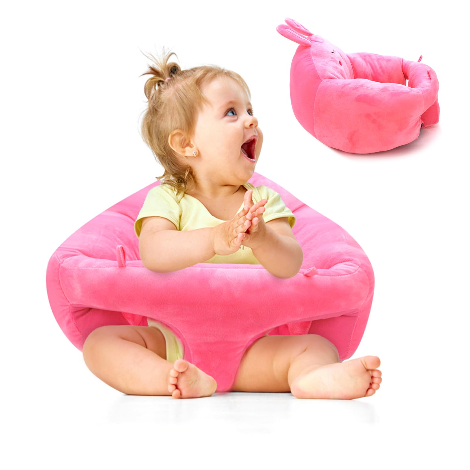 Sofa Chair Month Baby Chair Red Mickey Mouse Baby Sofa Soft Plush Sitting  Chair For Kids Infant Support Seat 6-36 Months