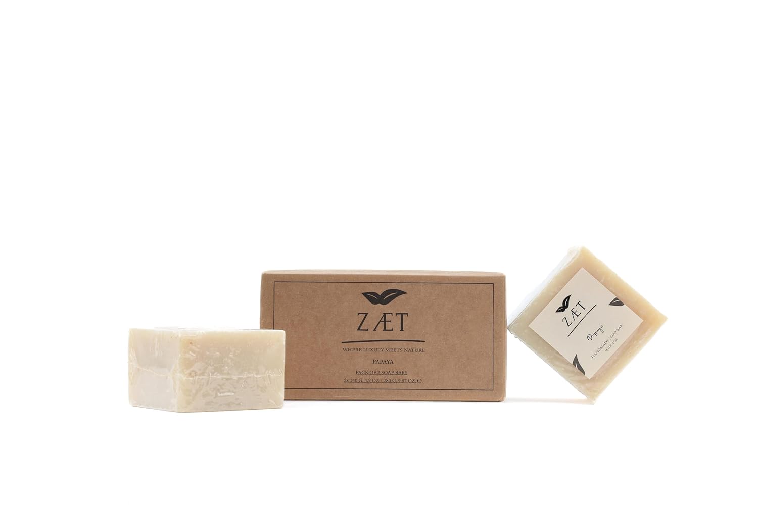 Papaya Soap Bar - 8 Pack