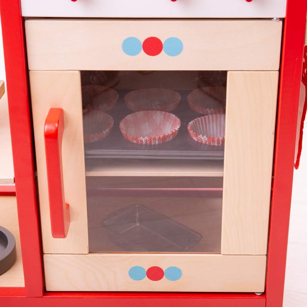 Bigjigs Toys Young Chefs Baking Set - Cooking, Kitchen, Cakes