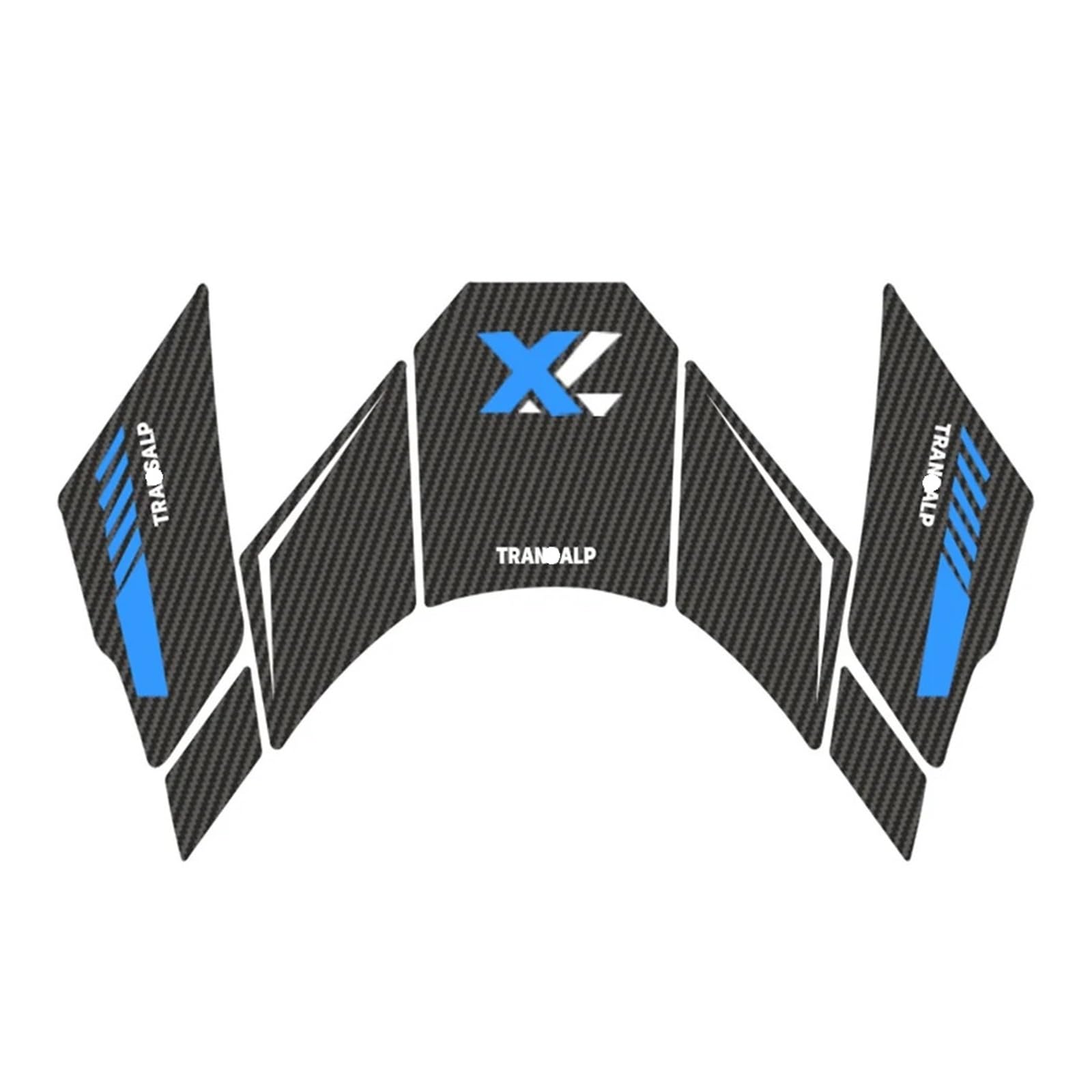 for Ho&nda XL750 Transalp 2023 - Motorcycle Non-Slip Side Fuel Tank Stickers Waterproof Pad 3D Sticker Transalp Fuel Tanks Pads