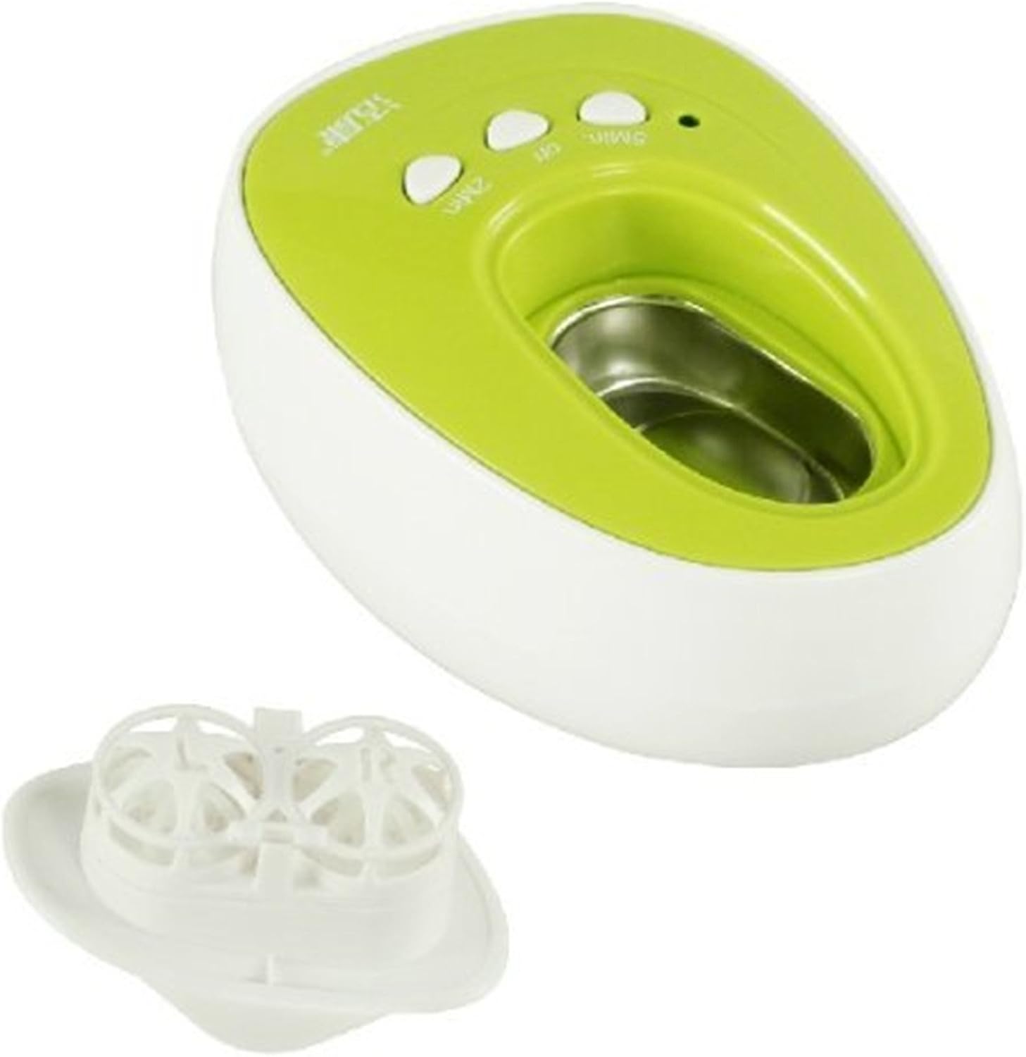 Hiibaby® Portable CE-3200 Professional Digital Ultrasonic Contact Lens Cleaner 7W 46KHz Cleaning Machine Daily Care (Light Green) : Health & Household