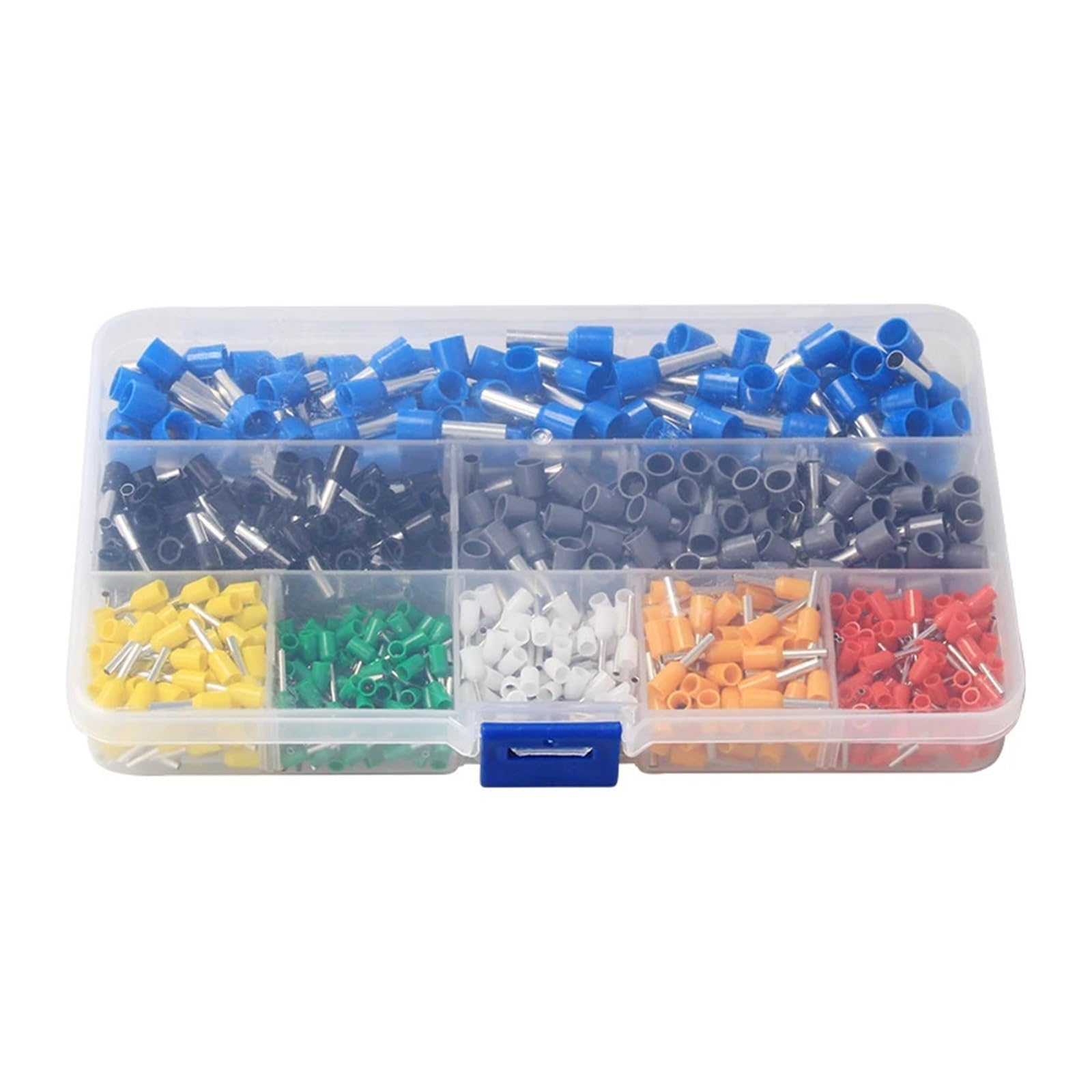 Kit di 800 terminali AWG 10-23, 1,5-6 mm², pinza crimpatrice per terminali di cavi, morsetti speciali per tubi, strumento manuale