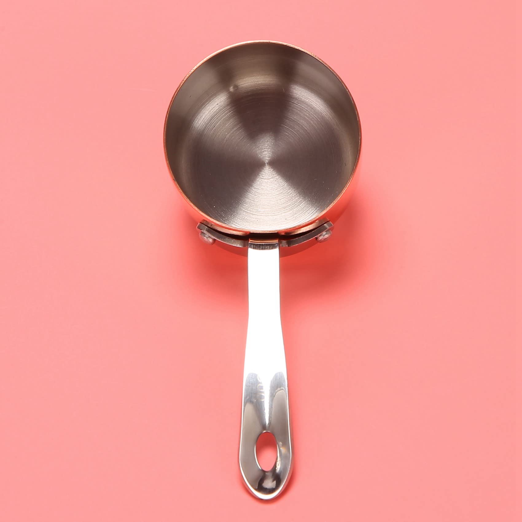 10 x salse barche rame rivestito tazza tazza latte patatine fritte salse tazza western ristorante speciale rame pentola