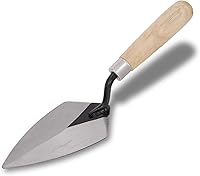 Marshalltown QLT 5-1/2" Pointing Trowel Wood Handle - Durable Masonry Tool for Cement Mortar Finishing