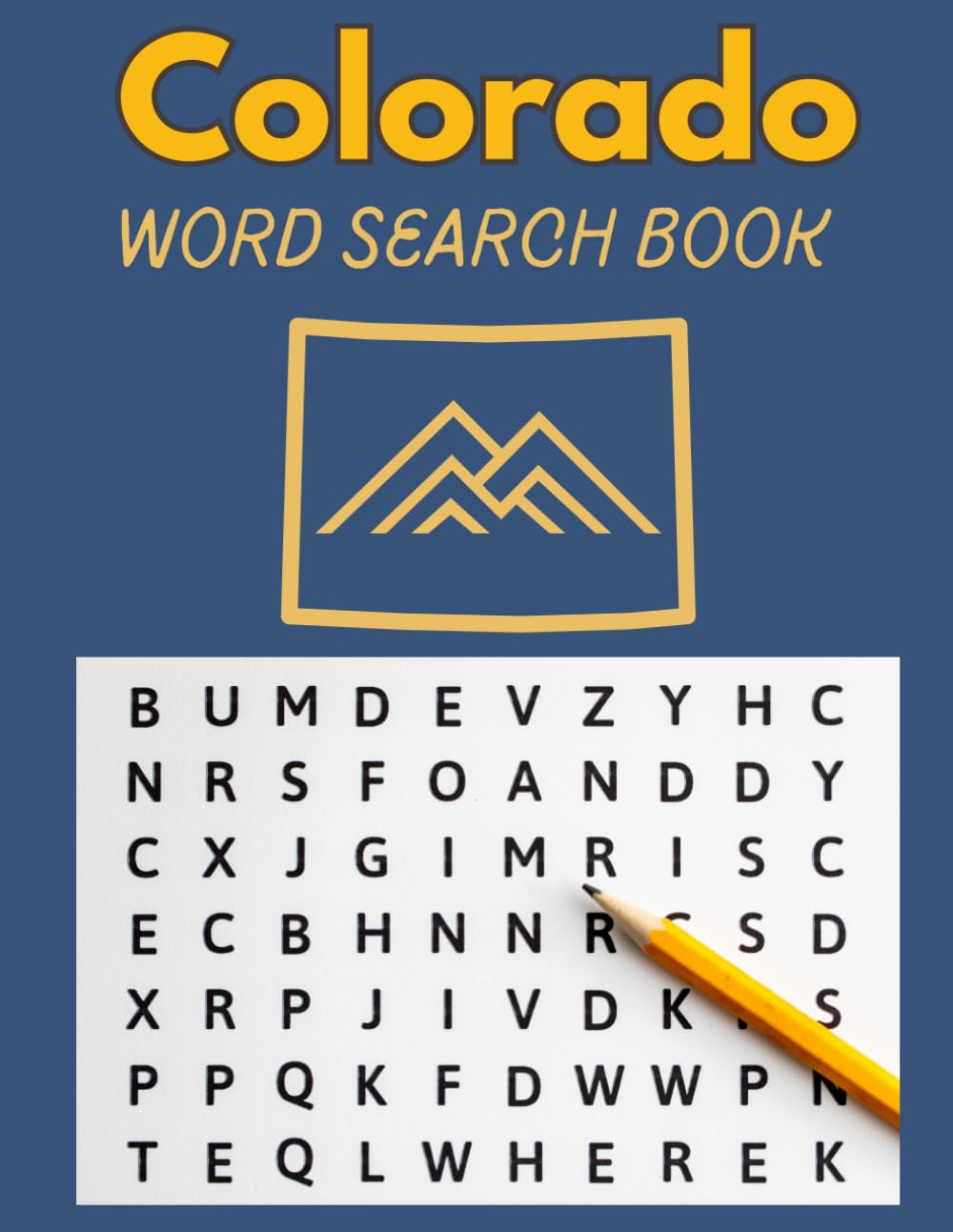 Colorado Word Search Book: Centennial State Seek and Find Book
