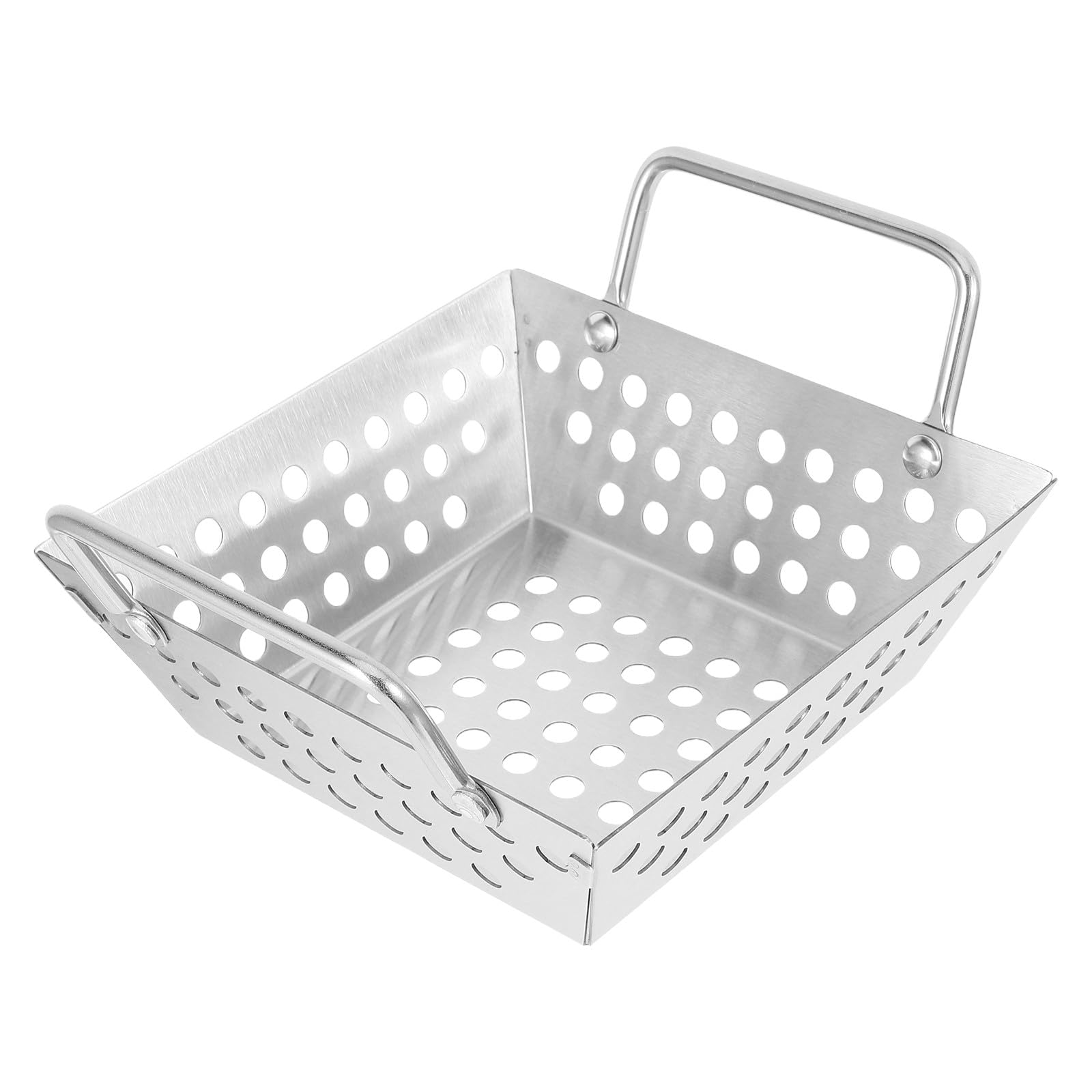 Panier à griller en inox 16 cm multifonction pour légumes et friture au barbecue