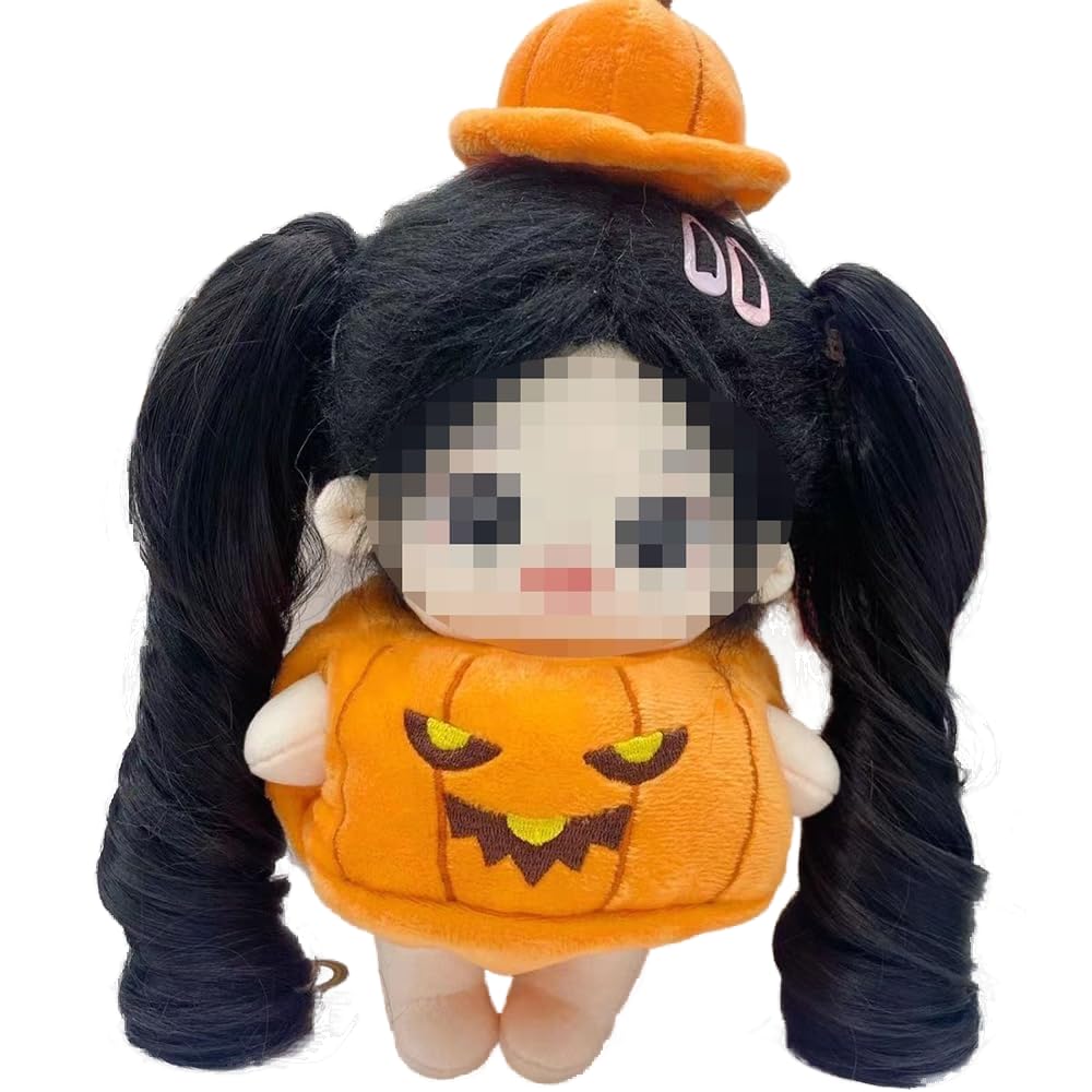 Amazon.co.jp: ぬいぐるみ用 20cm人形の服 帽子 カボチャの服 2