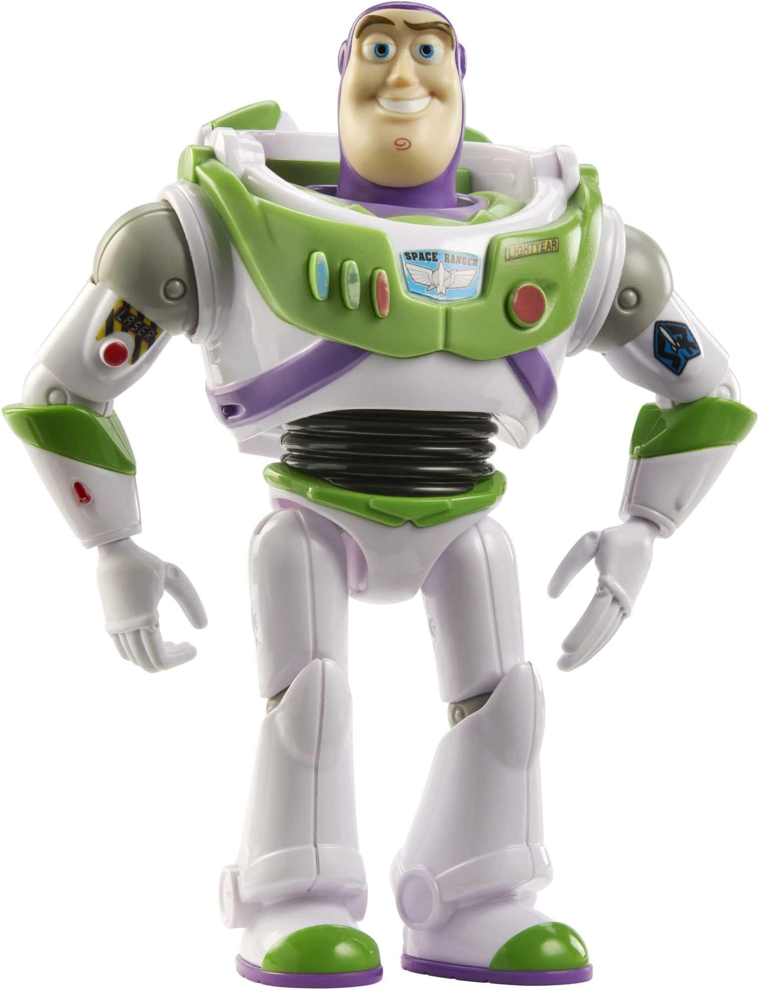 Buzz Lightyear Disney and Pixar Toy Story Buzz Lightyear Action Figure 7-in / 17.8-cm Tall, Highly Posable with Authentic Detail, Movie Toy, Gift for Collectors & Kids Ages 3 Years Old & Up