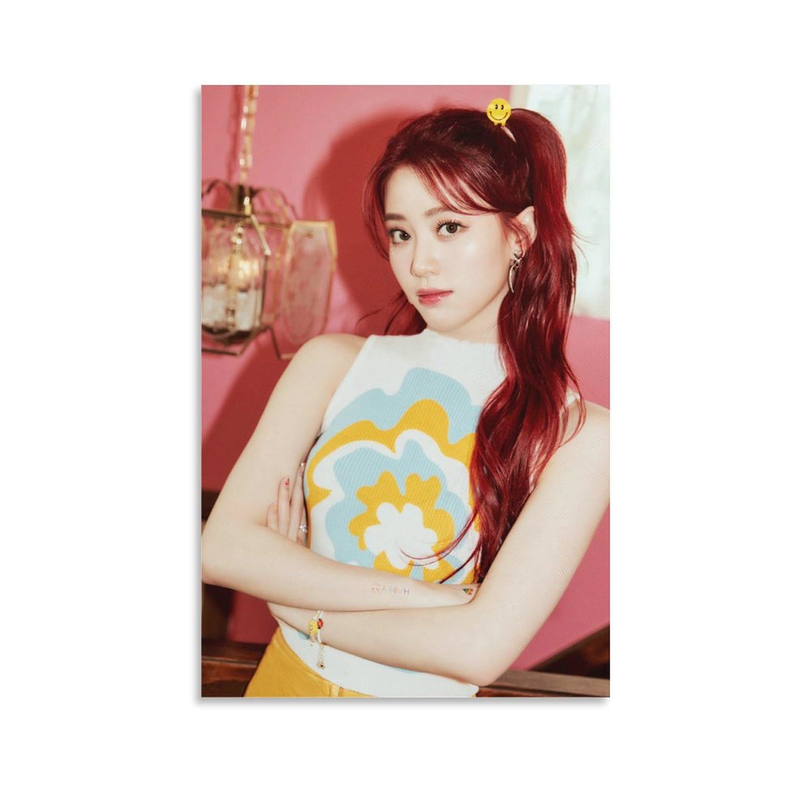 Xiaoting Kep1er Doublast KPOP ARTIST Poster Decorative Painting Canvas Wall Art Living Room Posters Bedroom Painting 08x12inch(20x30cm)