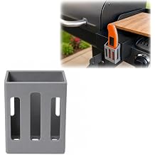 Magnetic Wall Mount Compatible with ThermoWorks Thermapen and TempPro TP Series Instant Read Thermometers,Secure Kitchen Storage Holder for Fast Access,Compact Organizer for Cooking Grill BBQ Station