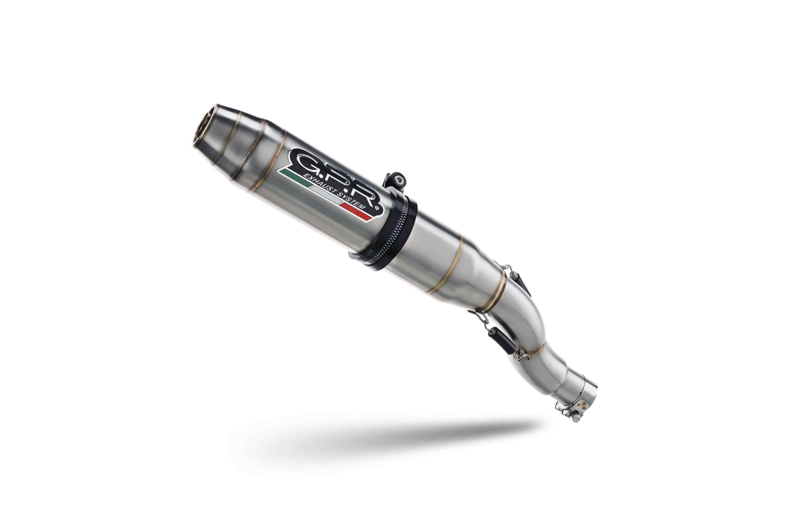Homologierte auspuff mit verbindungsrohr und katalysator GPR Deeptone Inox Kompatibel mit Yamaha Mt 125 2017/19 e4