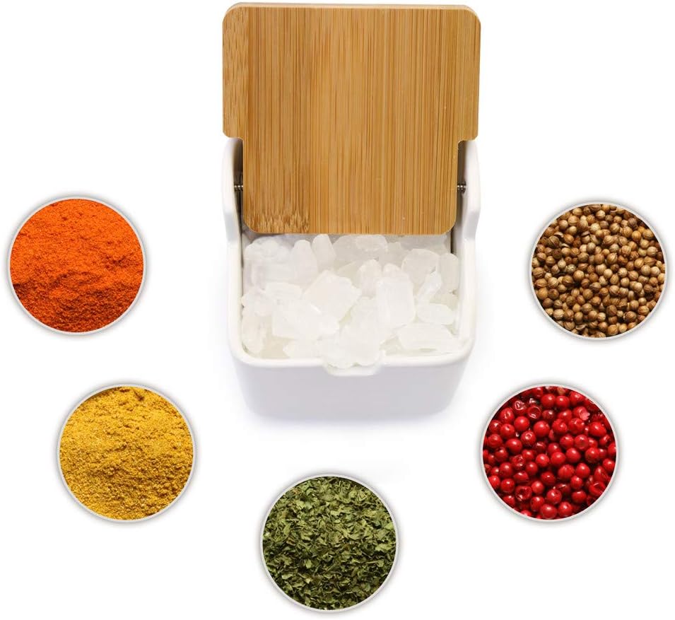 Featured Product Porcelain Sugar Bowl Condiment Jar-Ceramic Spice Container with Flip Top Bamboo Lids and Spoons, Set of 3 Sugar Container, 9.1 FL OZ, for Kitchen Home One-Day Sale: Up to 80% Off Porcelain Sugar Bowl Condiment Jar-Ceramic Spice Container with Flip Top Bamboo Lids and Spoons, Set of 3 Sugar Container, 9.1 FL OZ, for Kitchen Home