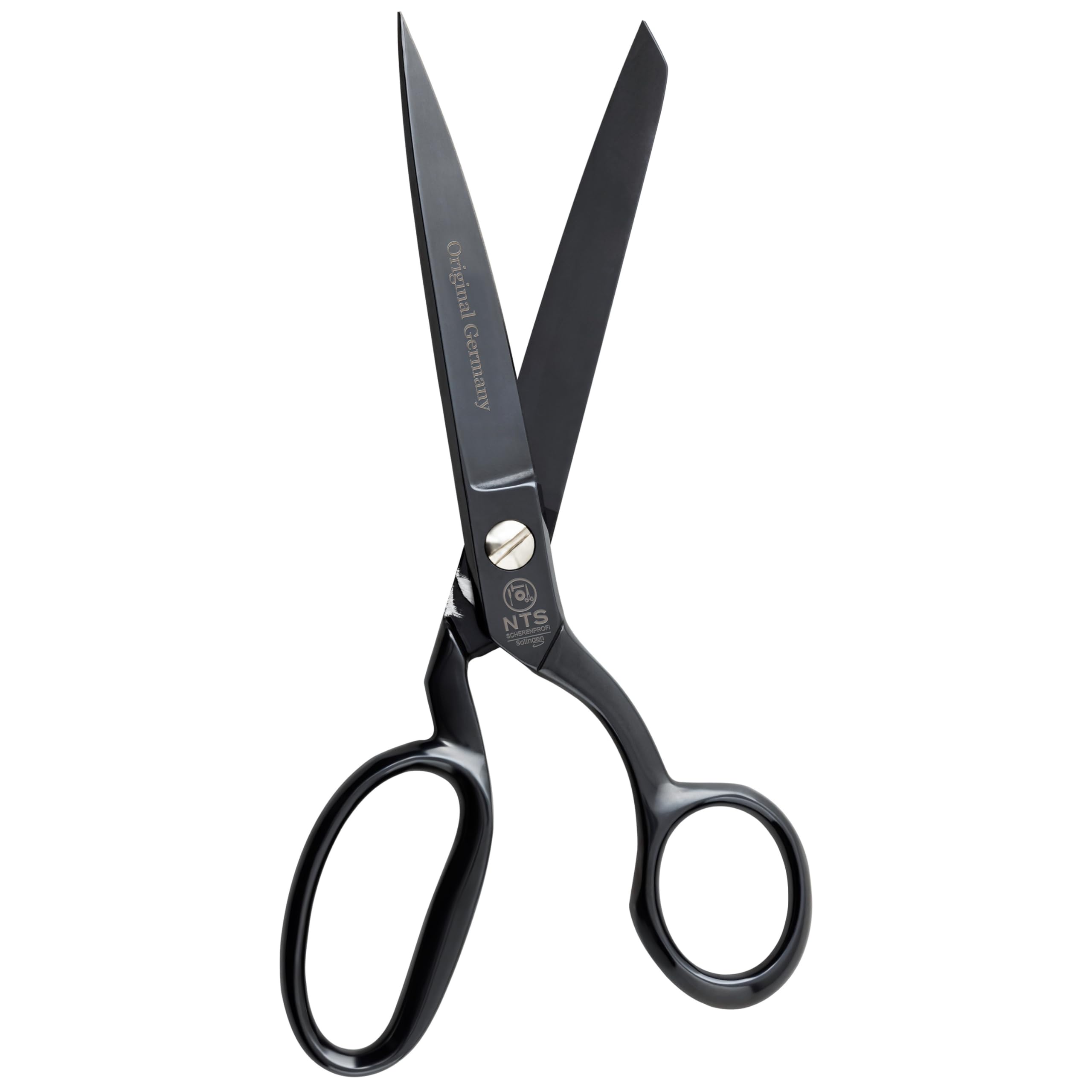 Black Edition | Tijeras de sastre | Tijeras de tela | Tijeras de acero al carbono | Negro bruñido | Super afiladas | Fabricado en Solingen | 23 cm = 9,0"