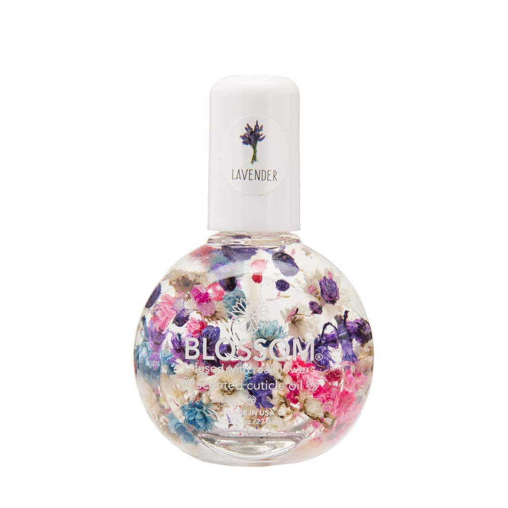 Blossom Scented Cuticle Oil (0.92 oz / large) infused with real flowers - made in USA (Hibiscus) : Beauty & Personal Care