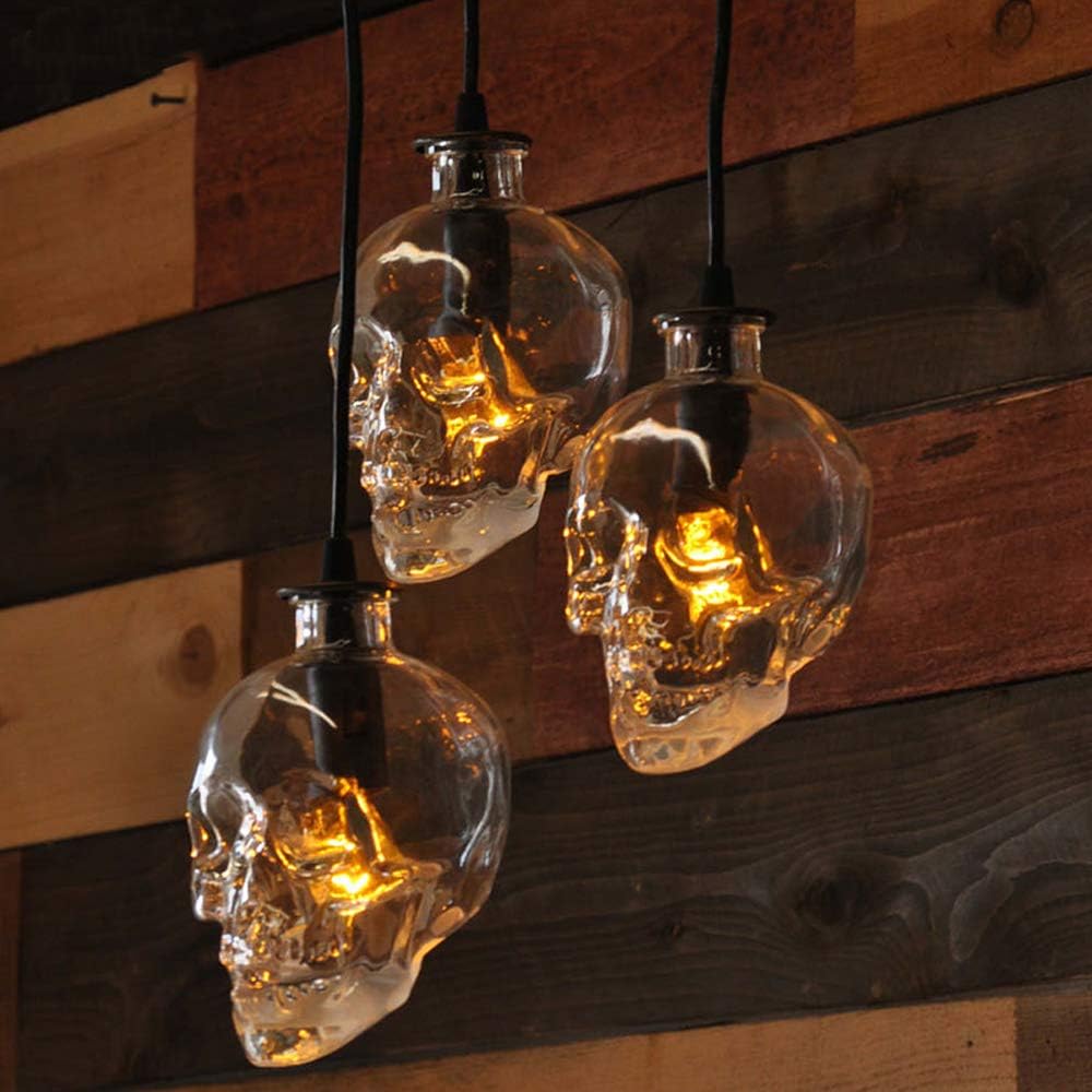 - Pendant Light Lamp Dome Shade Hanging Ceiling Light (Skull Shape)