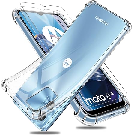 Per MOTOROLA MOTO E13 COVER CUSTODIA TRASPARENTE TPU + PELLICOLA VETRO