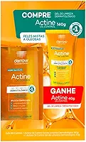Darrow Actine Oil Control Kit Gel de Limpeza Dermatológico Facial com Ácido Glicólico e Vitamina B5 que Controla Oleosidade sem efeito rebote, Renova a Pele e Reduz Poros, 140g + 40g