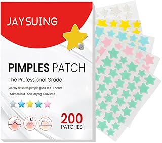 Colorful Star - Parches para el acné, 200 cal...