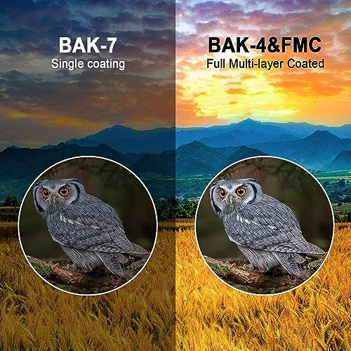 Image of Gosky EagleView Upgrade 20-60x85mm ED Spotting Scope - Ultra High Definition & Extra-Low Dispersion Optics Spotter Scope with Smartphone Adapter