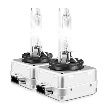 SUHU D1S Xenon HID Headlight Bulb, Replacement Bulbs 6000K White, High Low Beam Headlights for Car 35W, Pack of 2