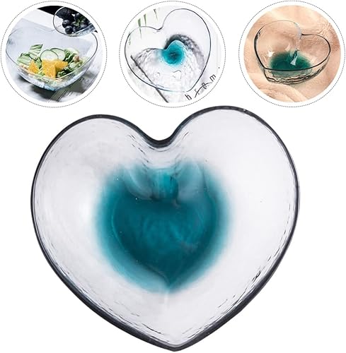 Miniatura 7 de Cabilock Tazón de ensalada Cuenco para servir Frutas Vajilla de vidrio Recipiente de exhibición de alimentos Tazón de postre Tazón de vidrio Soporte