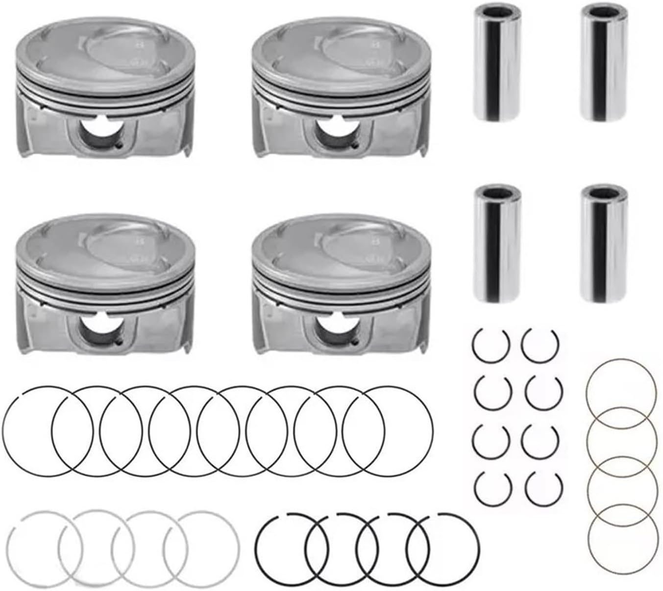 Compatible with 2024 230412J000 230412J020 230412J010 G4NL G4NJ Engine Piston Set