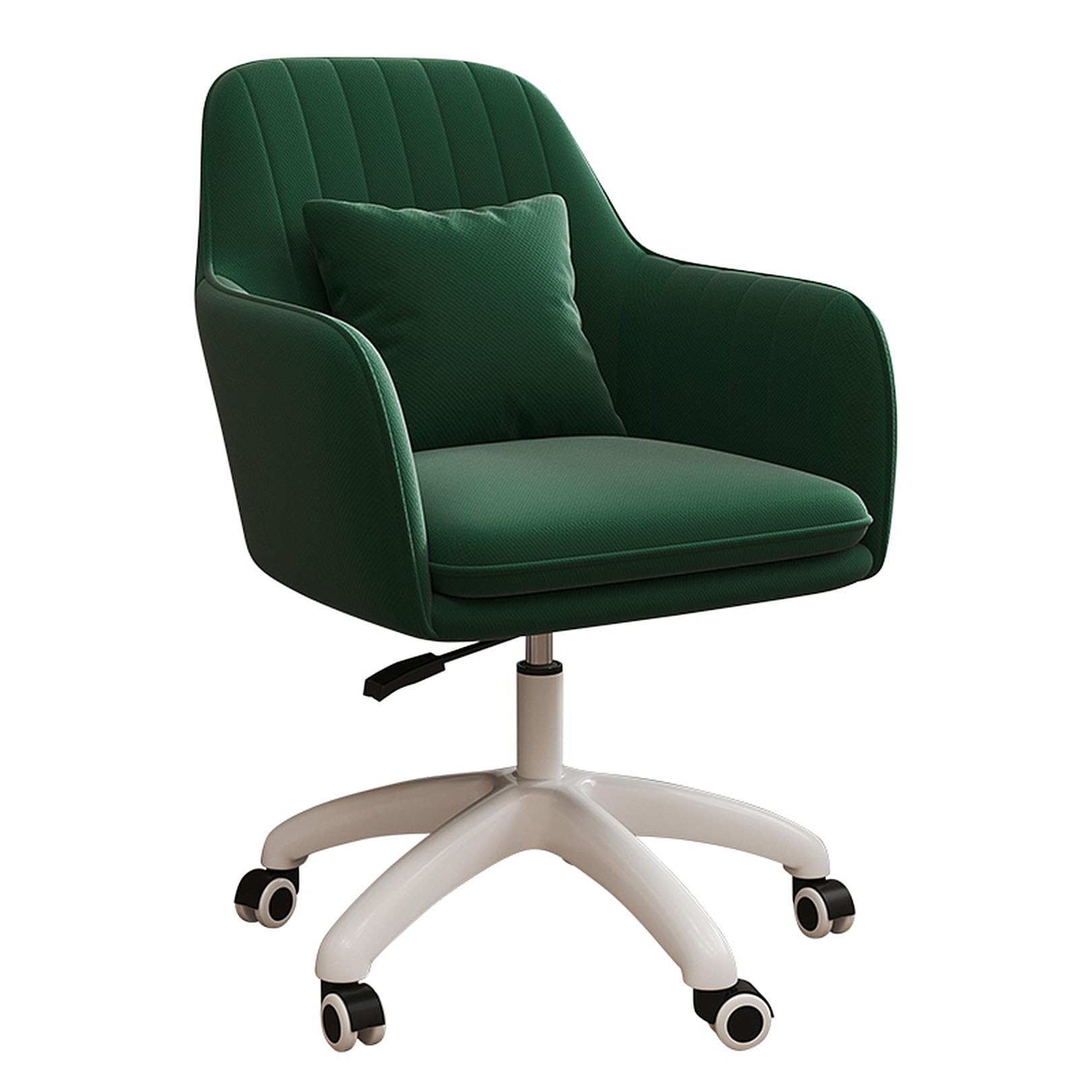 Chaise de bureau contre le mal de dos en velours réglable